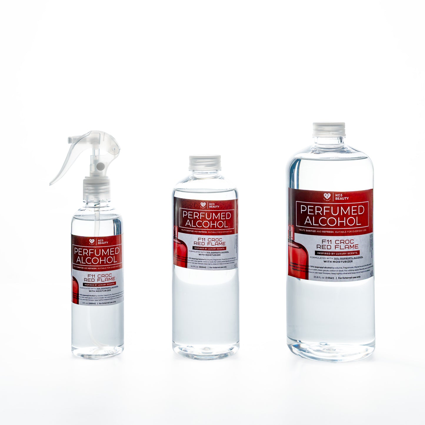 KC3 Perfumed Alcohol - 70% protection that actually smells good